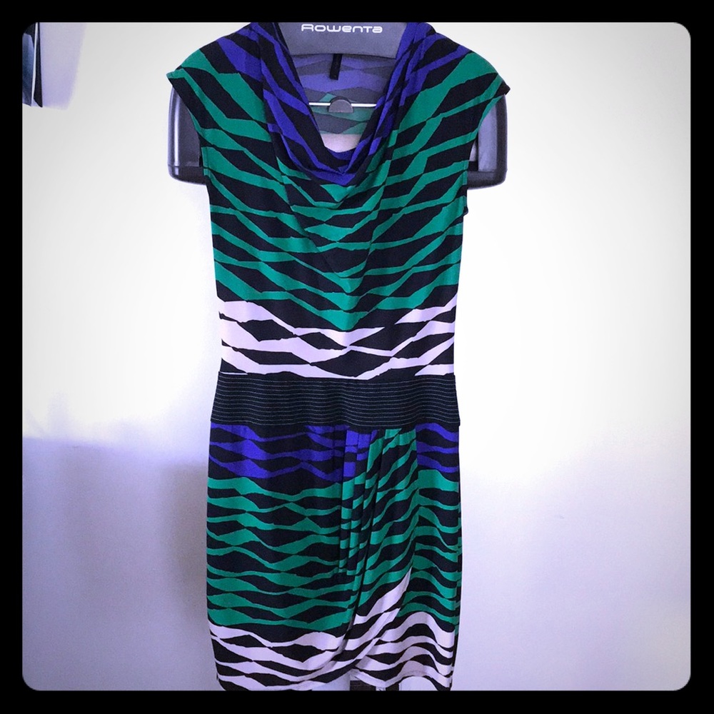 BCBGMAXAZARIA assymetric dress